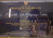 Tangsel Raih Terbaik Kedua Paritrana Award 2025, Bukti Serius Lindungi Pekerja Formal-Informal