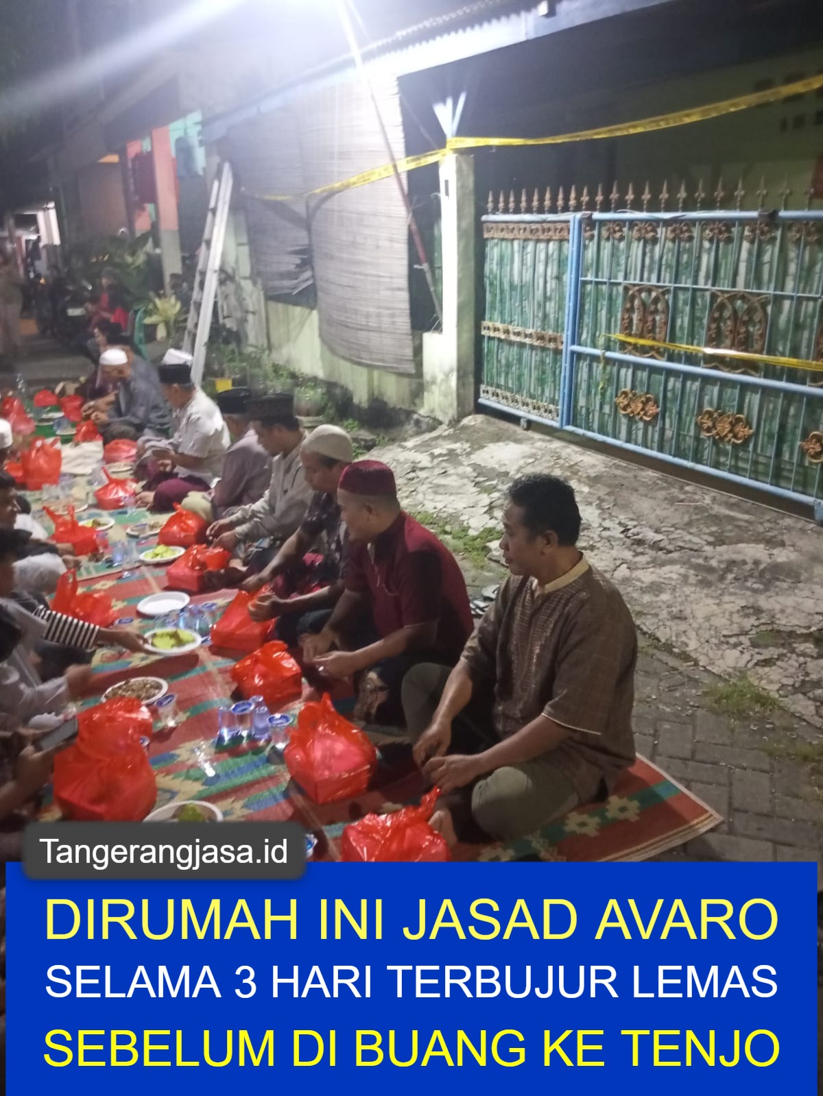 Acara Tahlil kasus Alvaro