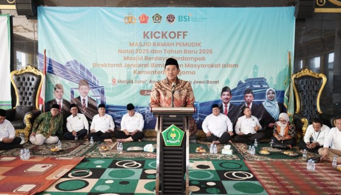 Libur Natal dan Tahun Baru, Kemenag Siapkan 6.919 Masjid Ramah Pemudik