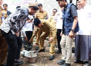 Bupati Tangerang Lakukan Peletakan Batu Pertama Pembangunan Asrama Pondok Pesantren Tahun 2025