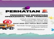 Pemkab Tangerang Hentikan Operasional Truk Tambang Selama Nataru 2025-2026