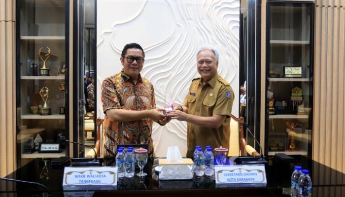 Perkuat Kualitas Pelayanan Publik, Wakil Wali Kota Tangerang Lakukan Kunjungan Kerja ke Kota Surabaya