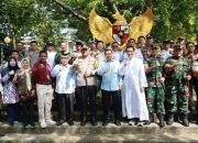 Bupati Tangerang Bersama Forkopimda Monitoring Pelaksanaan Ibadah Natal Pasar Kemis