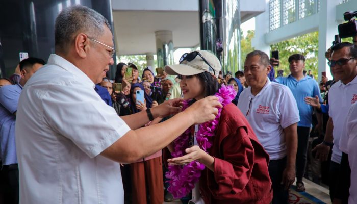 Tangsel Sambut Meriah Kepulangan Tasya, Juara 1 D’Academy 7 Indosiar 2025