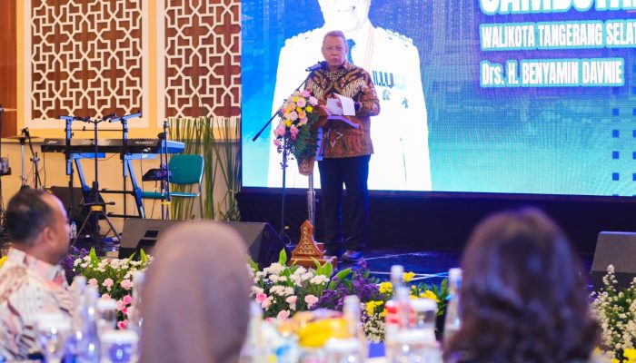 Benyamin Davnie Apresiasi Dedikasi Victor Inkiriwang, Sambut Boy Jumalolo sebagai Kapolres Tangsel Baru