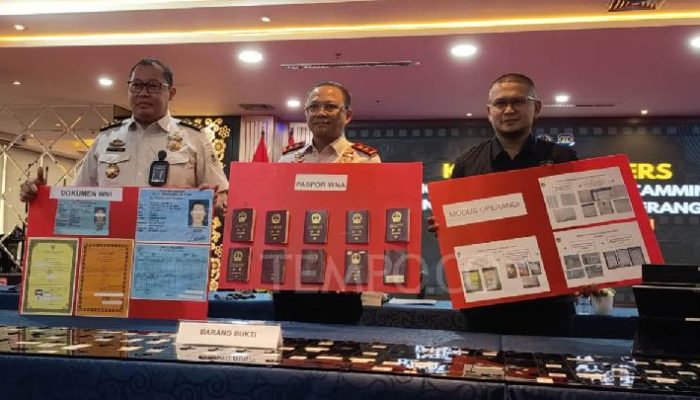 Imigrasi Bongkar Sindikat Love Scamming di Gading Serpong Berbasis AI, 27 WNA Diamankan
