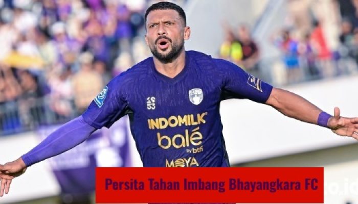Persita Tangerang Paksa Bhayangkara FC Berbagi Angka