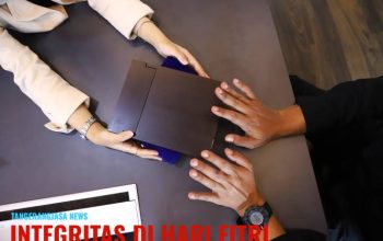 Sosialisasi pencegahan gratifikasi dan integritas ASN di lingkungan Pemerintah Kota Tangerang menjelang Lebaran 1447 H.