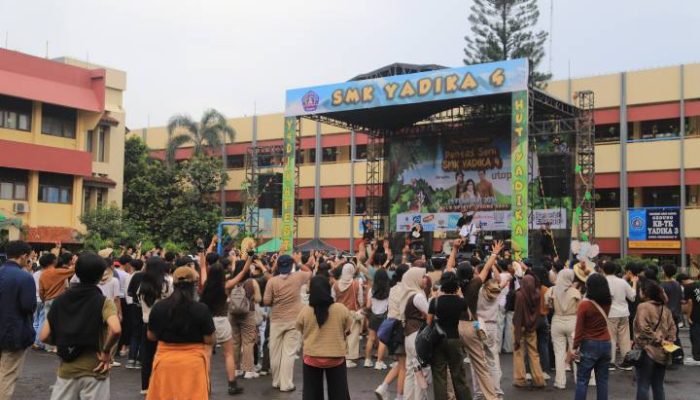 SMK Yadika 4 Rayakan “Golden Anniversary” dengan Semangat Juang yang Liar dan Konser Utopia
