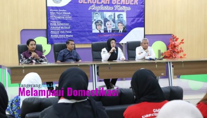 Wabup Intan Nurul Hikmah Resmikan Sekolah Gender III Sebagai Kawah Candradimuka Perempuan Berdaya di Tangerang