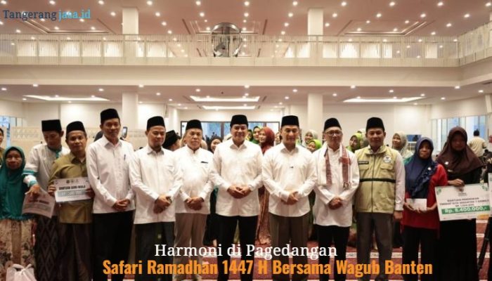 Safari Ramadhan 1447 H Jadi Momentum Sinergi Strategis Pemprov Banten dan Pemkab Tangerang