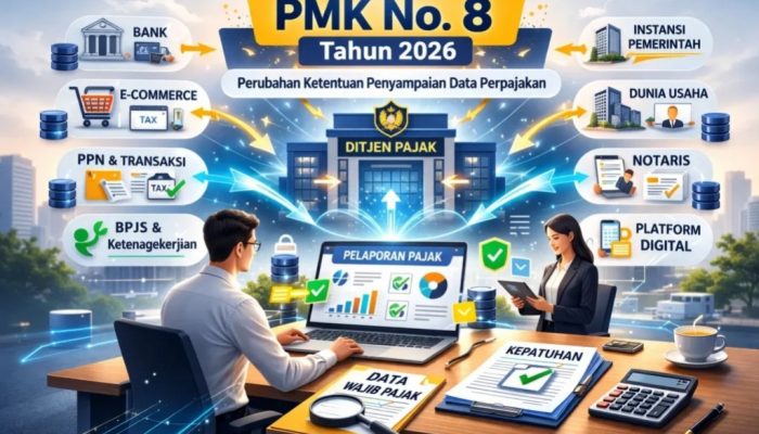PMK 8/2026 Wajibkan Pemerintah Provinsi Integrasikan Data Sektoral ke DJP
