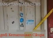 Kondisi kontrakan lokasi kejadian perkara mutilasi di Cikupa Tangerang yang pernah menggemparkan publik.