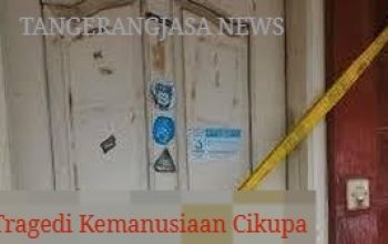 Kondisi kontrakan lokasi kejadian perkara mutilasi di Cikupa Tangerang yang pernah menggemparkan publik.