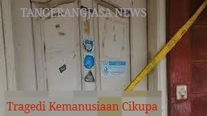 Kondisi kontrakan lokasi kejadian perkara mutilasi di Cikupa Tangerang yang pernah menggemparkan publik.