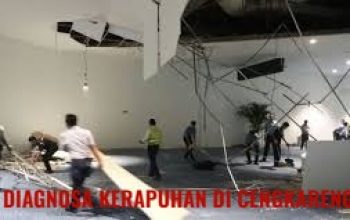 Visualisasi radar cuaca merah pekat di atas Bandara Soekarno-Hatta dan kerusakan plafon Terminal 3.
