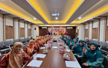 Kegiatan pelatihan keterampilan ekonomi produktif bagi perempuan di salah satu kecamatan di Kota Tangerang.
