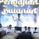 Wali Kota Tangerang H. Sachrudin saat memberikan sambutan di tengah jamaah pengajian bulanan di Cipondoh.