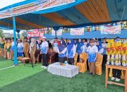 Suasana meriah pembukaan O2SN dan FLS3N tingkat Kecamatan Cipondoh di Stadion Mini Cipondoh yang dihadiri ratusan siswa.