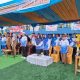 Suasana meriah pembukaan O2SN dan FLS3N tingkat Kecamatan Cipondoh di Stadion Mini Cipondoh yang dihadiri ratusan siswa.