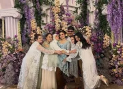 Ferry Maryadi dan Deswita Maharani saat menghadiri pernikahan Syifa Hadju dan El Rumi.