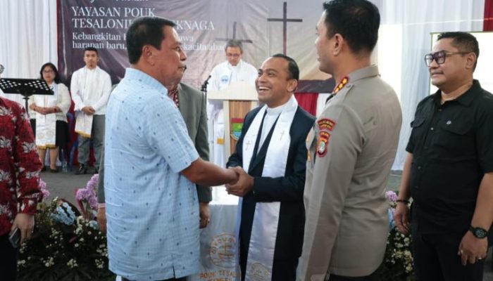 Pastikan Paskah Berjalan Aman, Forkopimda Kabupaten Tangerang Tinjau Ibadah di Teluknaga