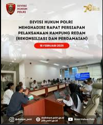 Penyelesaian damai kasus perselisihan antara oknum aparat dan warga sipil di Jakarta Pusat.