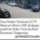 Rekaman CCTV aksi pencurian motor Honda Scoopy di parkiran minimarket wilayah Pasar Kemis.