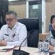 Muhammad Hidayat (Kepala BPKAD) dan Beni Rahmat (Kepala BKPSDM) saat menyampaikan hasil monitoring kebijakan kerja fleksibel ASN di Tangerang.
