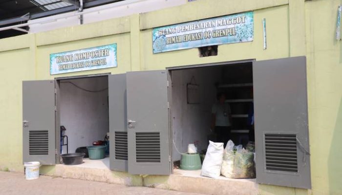 Pasar Anyar Tangerang Sulap Sampah Organik Jadi Pakan Ternak Protein Tinggi