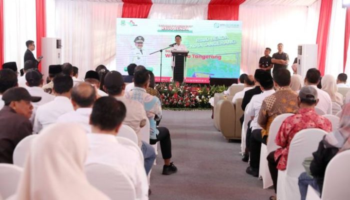 Wali Kota Sachrudin Resmikan Layanan BPJS Kesehatan di RSUD Benda
