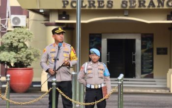 Kapolres Serang menjelaskan skema aliran dana fiktif dan pemanfaatan rekening almarhum dalam kasus korupsi Desa Petir.