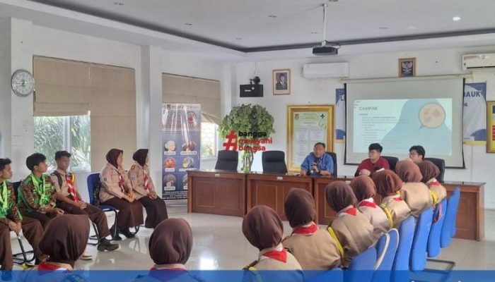 Puskesmas Mauk Edukasi Anggota Saka Bhakti Husada Tanggap Penyakit Menular