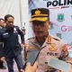 Gedung Markas Kepolisian Daerah (Polda) Banten yang menjadi tempat penanganan laporan kasus dugaan pelecehan pejabat Satpol PP tahun 2026.
