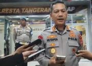 Gedung Ditreskrimum Polda Banten tempat pelaporan kasus dugaan pelecehan seksual di lingkungan Satpol PP Kabupaten Tangerang.