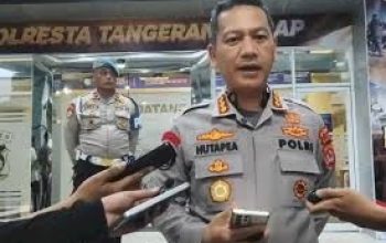 Gedung Ditreskrimum Polda Banten tempat pelaporan kasus dugaan pelecehan seksual di lingkungan Satpol PP Kabupaten Tangerang.