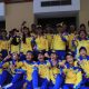 Kepala Dispora Kota Tangerang Kaonang saat memberikan pengarahan taktis bersama perwakilan KONI guna mematangkan strategi operasional 59 cabang olahraga menjelang laga di Tangerang Selatan, Rabu (23/09/2026).